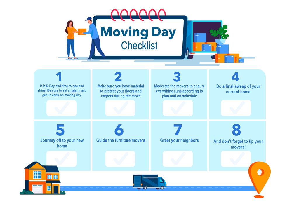 Moving Day checklist
