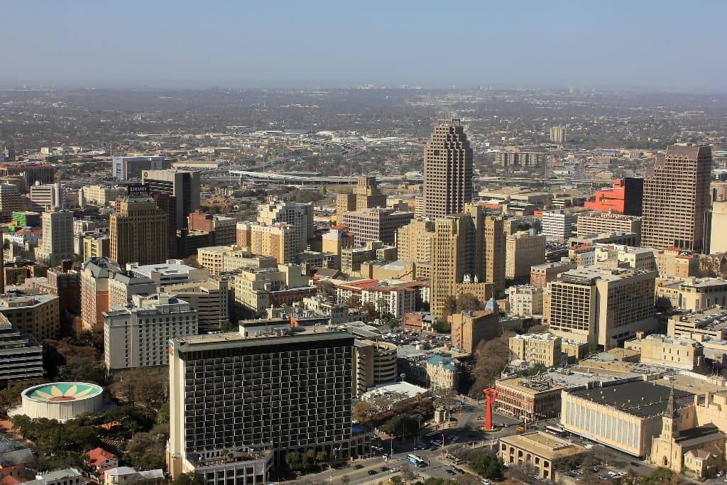 Sunny day in San Antonio