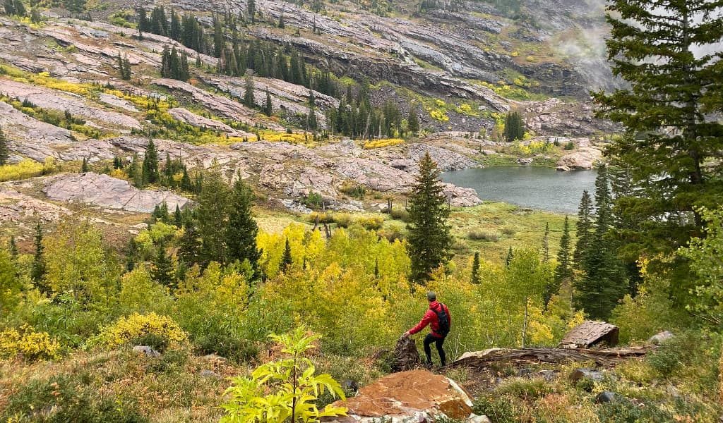 Lake Blanche is filled with amazing plant life and spectacular landscapes